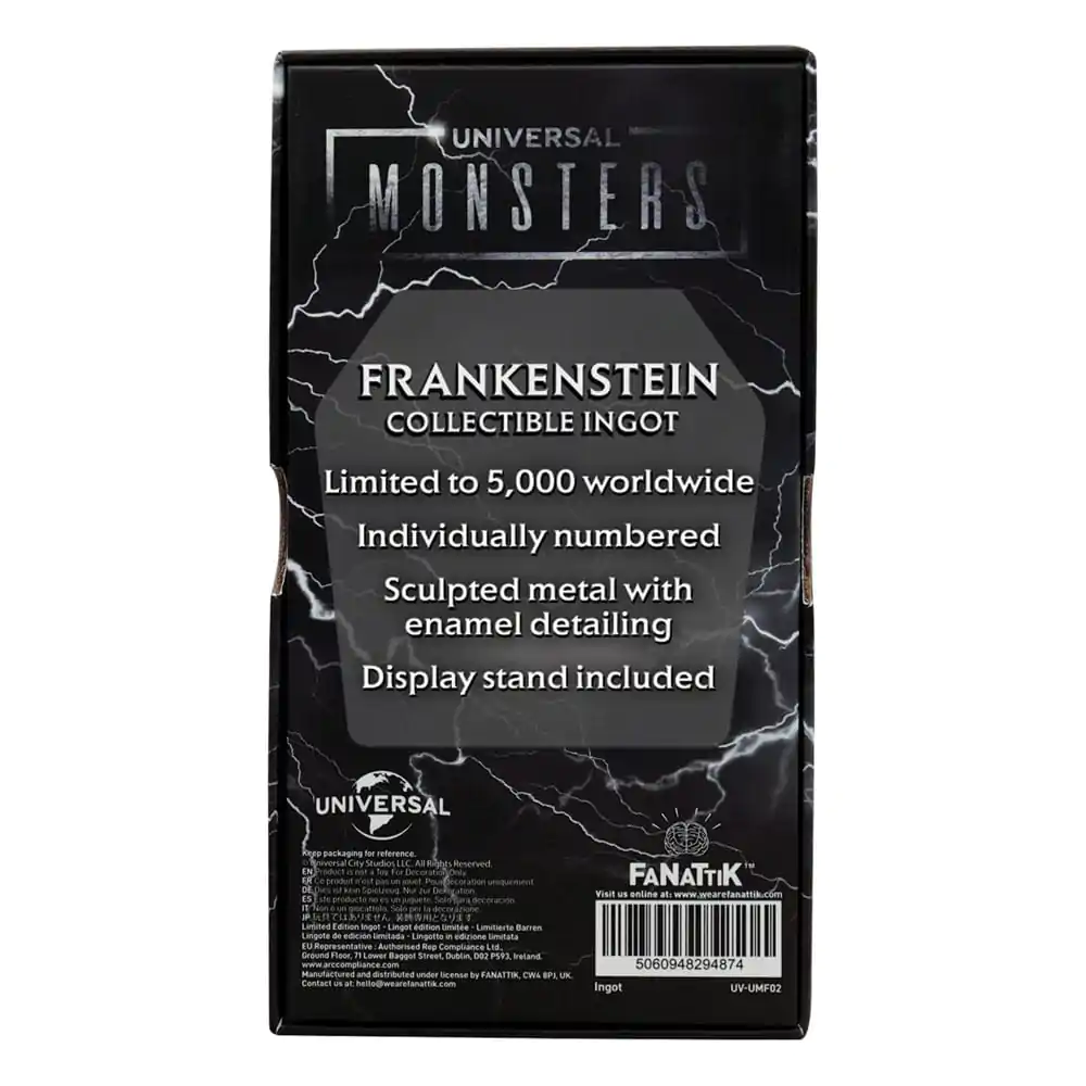Universal Monsters Ingot Frankenstein´s Monster Limited Edition - Limitovaná edice cihličky fotografii produktu