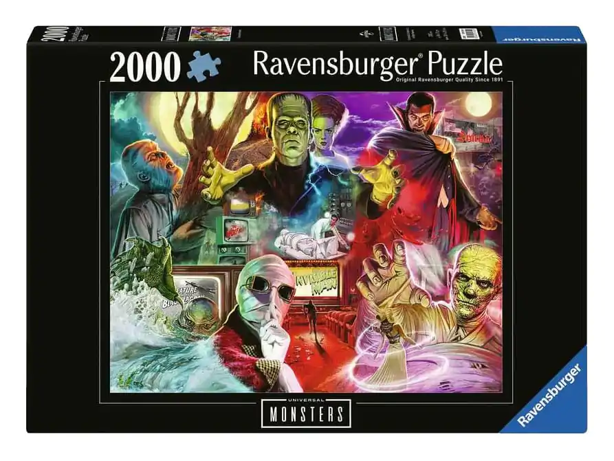 Universal Monsters Puzzle (2000 dílků) fotografii produktu