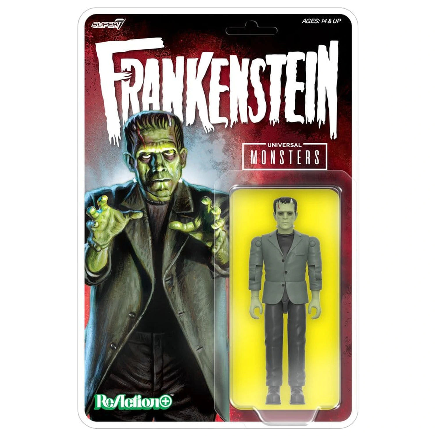 Universal Monsters ReAction+ Akční Figurka Vlna 02 Frankenstein fotografii produktu