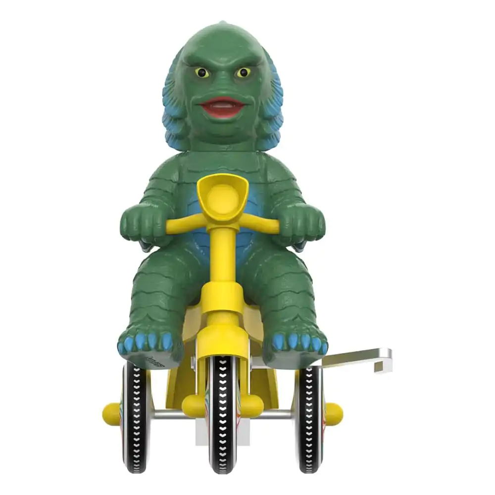 Universal Monsters Super Cycles akční figurka Creature from the Black Lagoon (Dark Green with Yellow Trike) 13 cm fotografii produktu