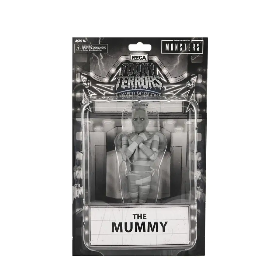 Universal Monsters The Mummy Black & White The Mummy Toony Terrors figurka 15 cm fotografii produktu