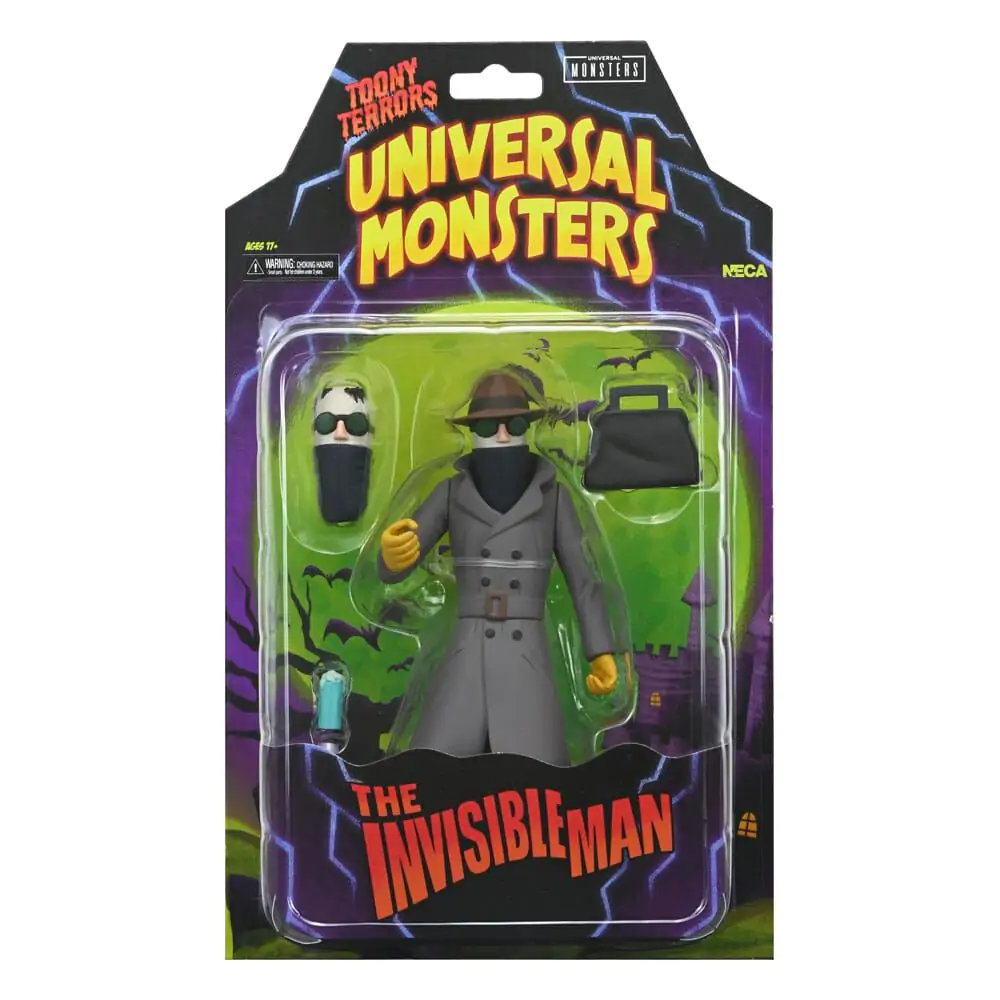 Universal Monsters Toony Terrors The Invisible Man figurka 15 cm fotografii produktu