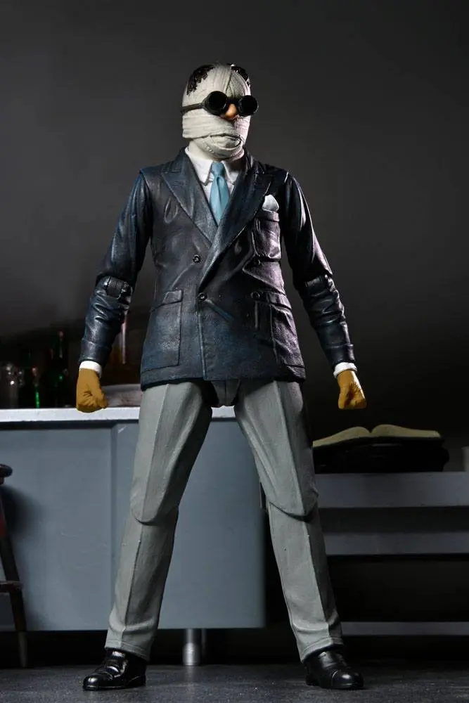 Akční figurka Universal Monsters Ultimate The Invisible Man 18 cm fotografii produktu