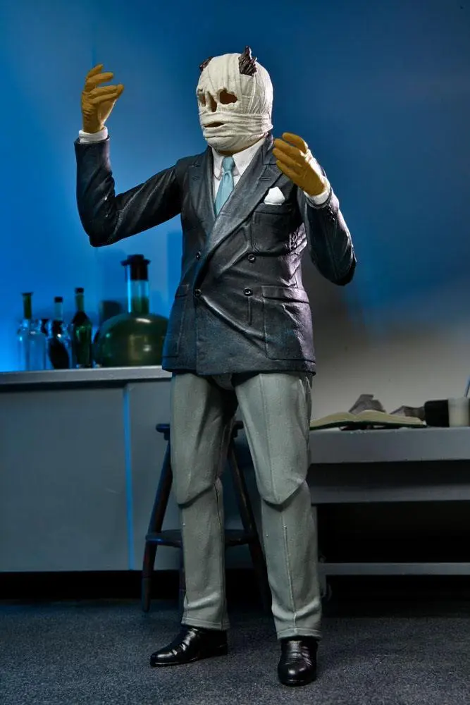 Akční figurka Universal Monsters Ultimate The Invisible Man 18 cm fotografii produktu