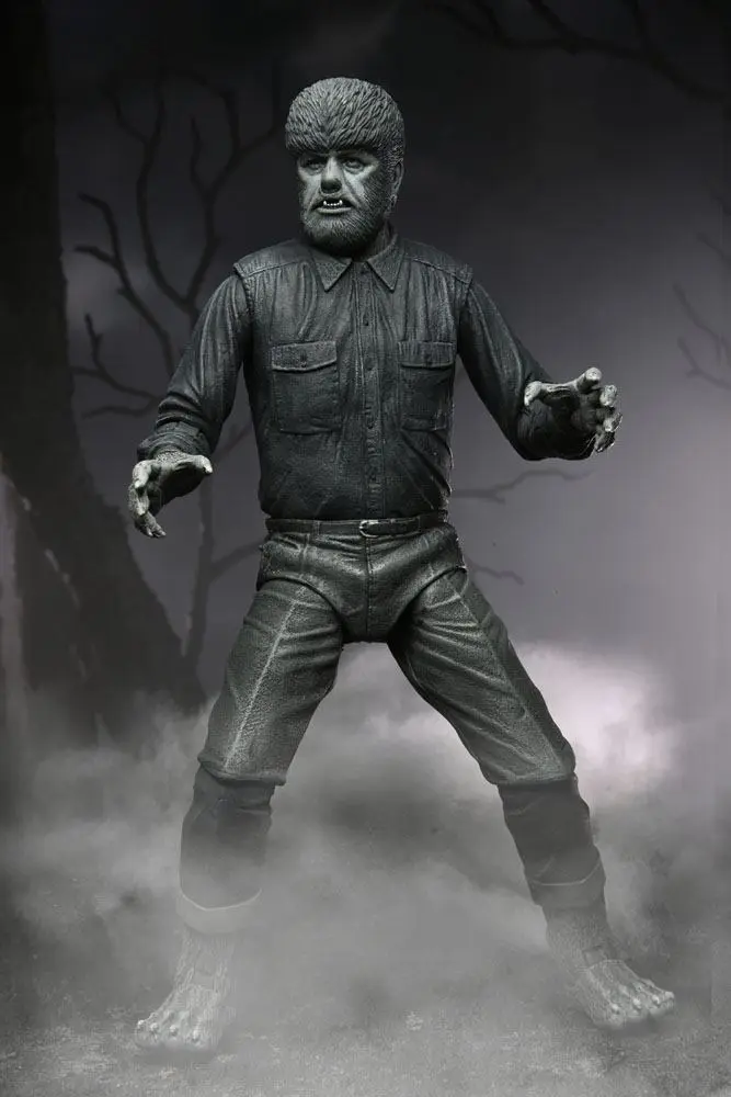 Universal Monsters akční figurka Ultimate The Wolf Man (Black & White) 18 cm fotografii produktu