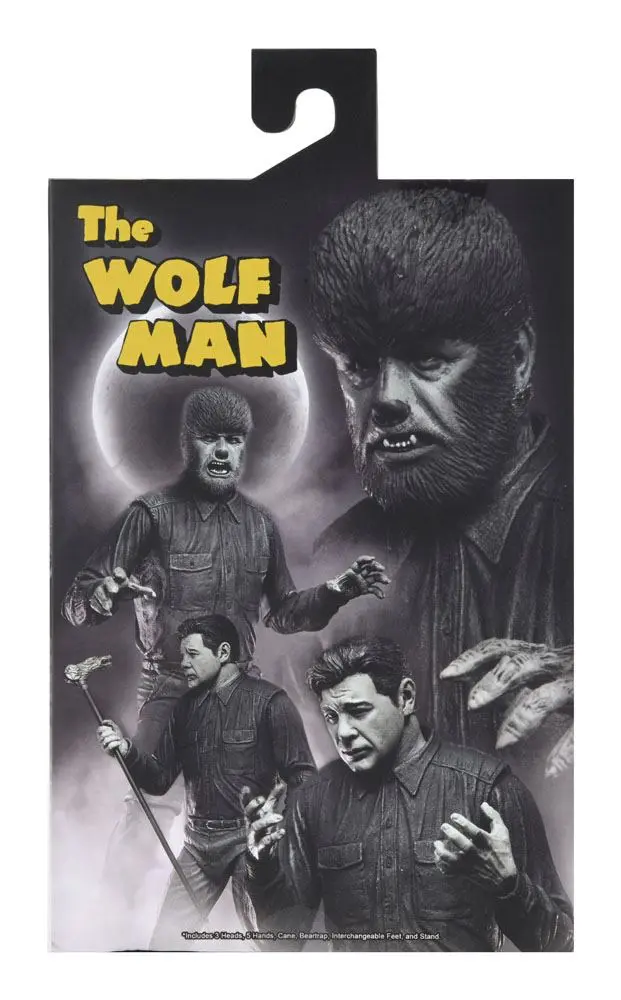 Universal Monsters akční figurka Ultimate The Wolf Man (Black & White) 18 cm fotografii produktu