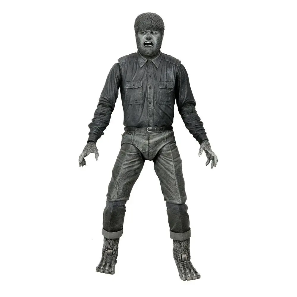 Universal Monsters akční figurka Ultimate The Wolf Man (Black & White) 18 cm fotografii produktu