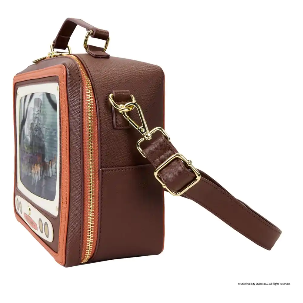 Univerzální monstra od Loungefly Crossbody Vintage TV kabelka přes tělo fotografii produktu