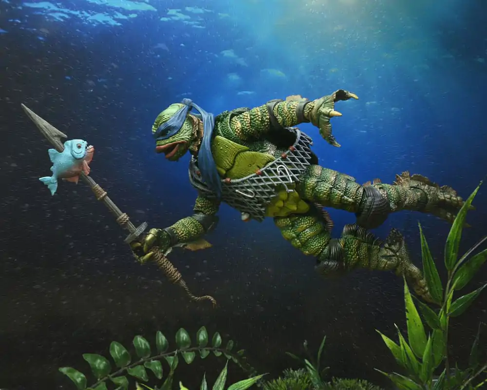 Universal Monsters x Teenage Mutant Ninja Turtles Měřítko Akční figurka Leonardo jako the Creature 18 cm fotografii produktu