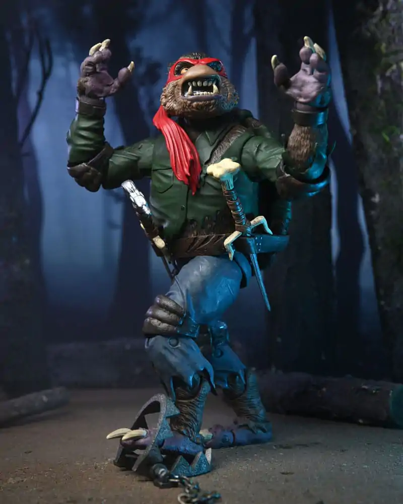 Universal Monsters x Teenage Mutant Ninja Turtles Akční figurka Ultimate Raphael as The Wolfman 18 cm fotografii produktu