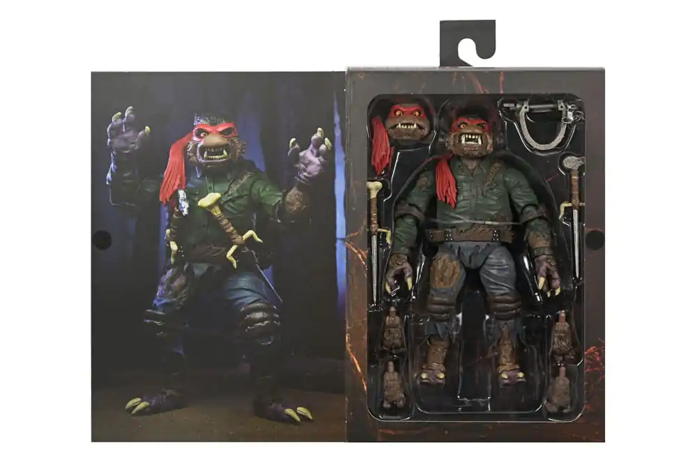 Universal Monsters x Teenage Mutant Ninja Turtles Akční figurka Ultimate Raphael as The Wolfman 18 cm fotografii produktu