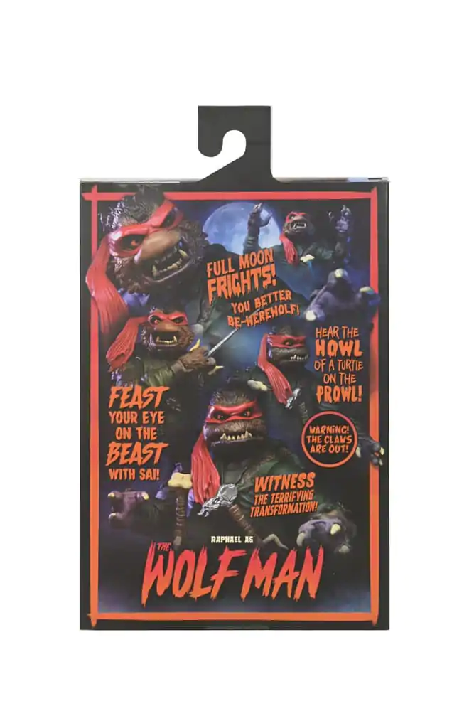 Universal Monsters x Teenage Mutant Ninja Turtles Akční figurka Ultimate Raphael as The Wolfman 18 cm fotografii produktu