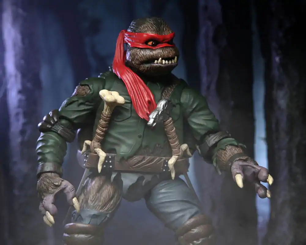 Universal Monsters x Teenage Mutant Ninja Turtles Akční figurka Ultimate Raphael as The Wolfman 18 cm fotografii produktu