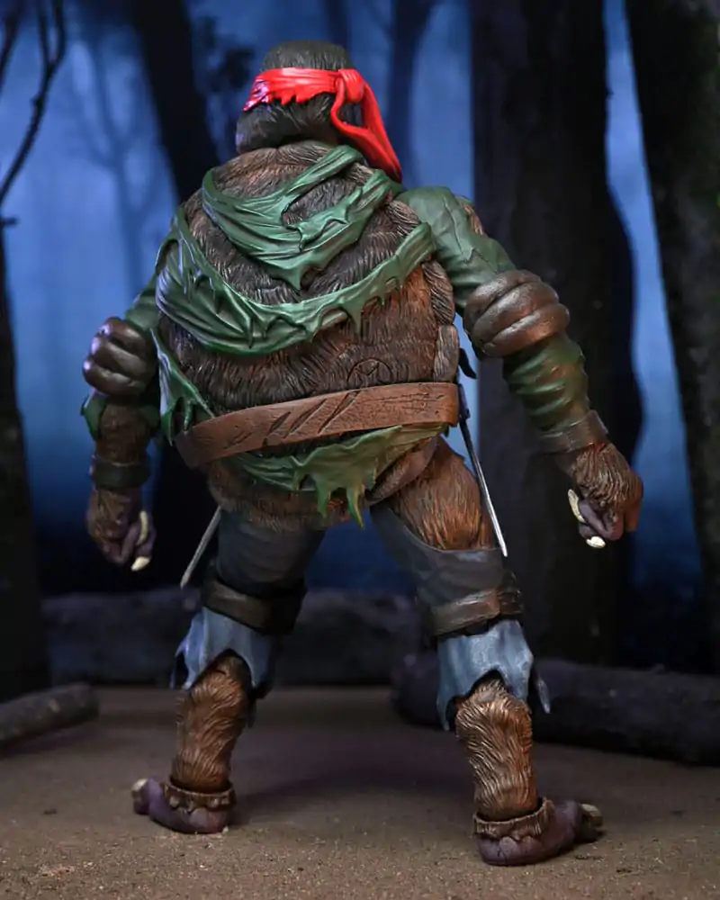 Universal Monsters x Teenage Mutant Ninja Turtles Akční figurka Ultimate Raphael as The Wolfman 18 cm fotografii produktu