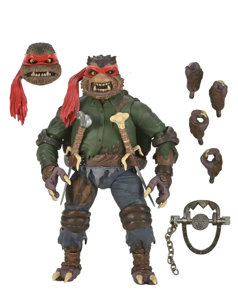 Universal Monsters x Teenage Mutant Ninja Turtles Akční figurka Ultimate Raphael as The Wolfman 18 cm fotografii produktu