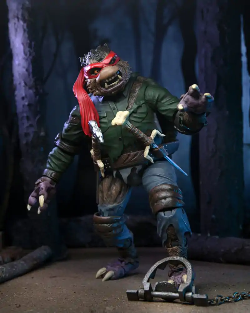 Universal Monsters x Teenage Mutant Ninja Turtles Akční figurka Ultimate Raphael as The Wolfman 18 cm fotografii produktu