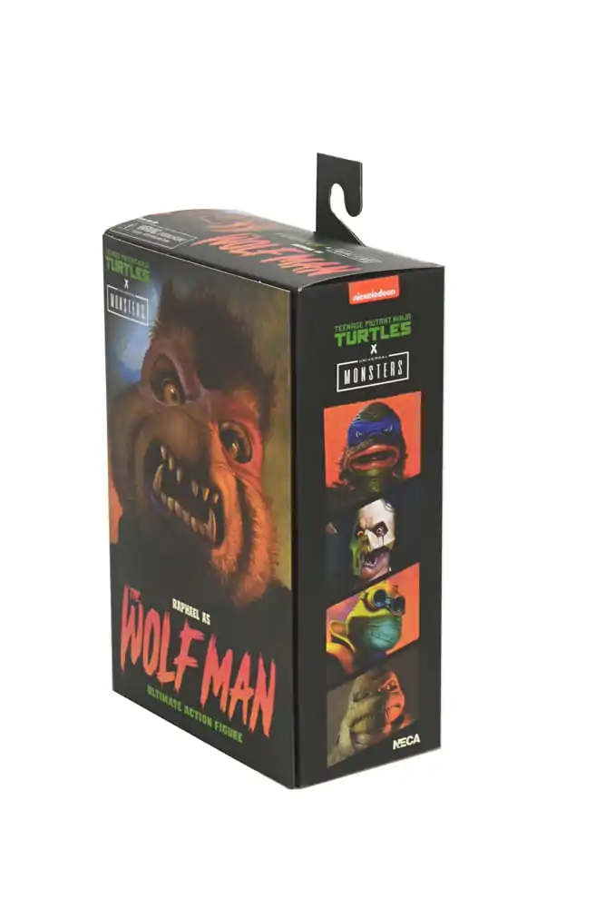 Universal Monsters x Teenage Mutant Ninja Turtles Akční figurka Ultimate Raphael as The Wolfman 18 cm fotografii produktu