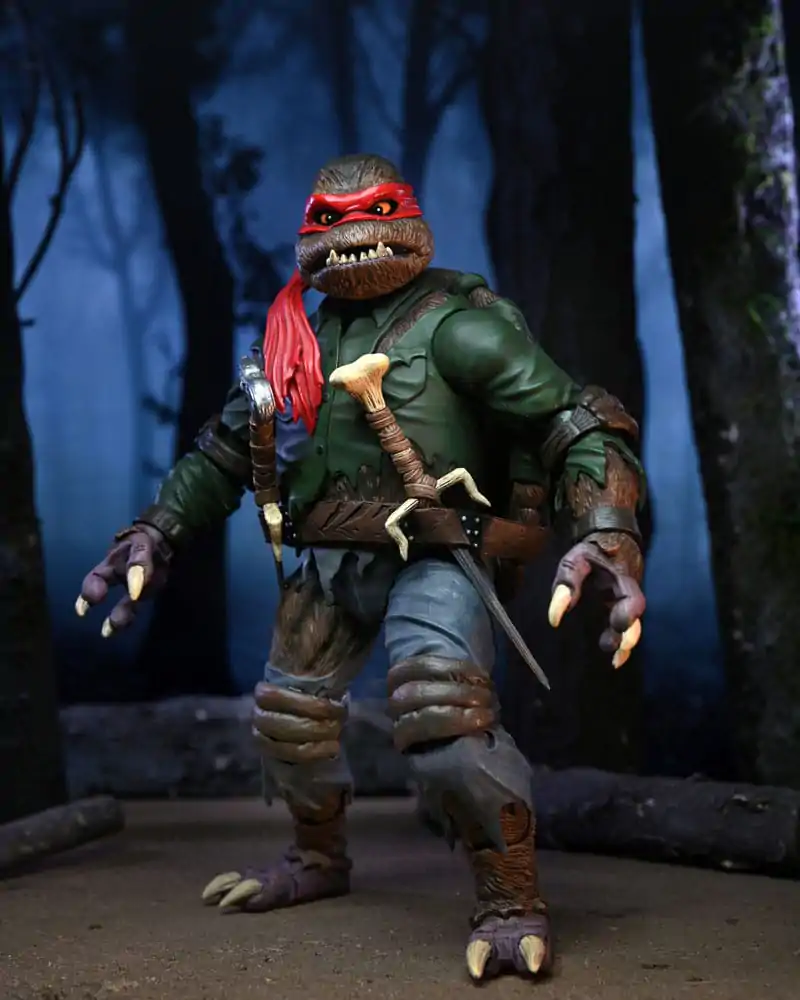 Universal Monsters x Teenage Mutant Ninja Turtles Akční figurka Ultimate Raphael as The Wolfman 18 cm fotografii produktu