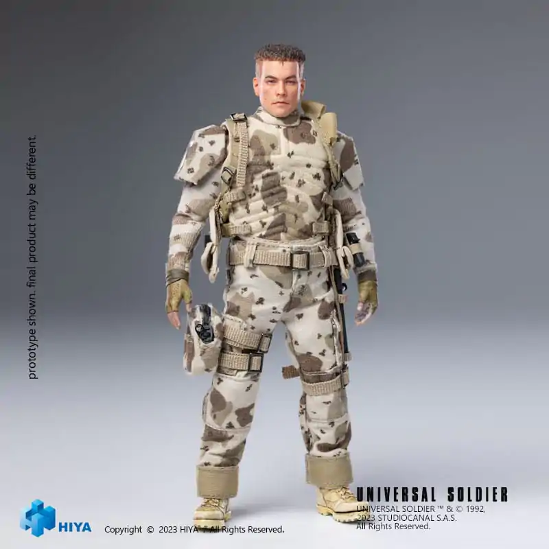 Universal Soldier Exquisite Super Series Akční figurka 1/12 Luc Deveraux 16 cm fotografii produktu