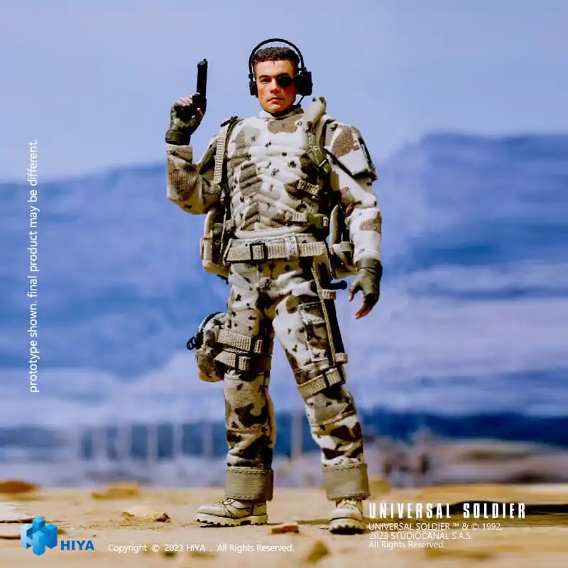 Universal Soldier Exquisite Super Series Akční figurka 1/12 Luc Deveraux 16 cm fotografii produktu