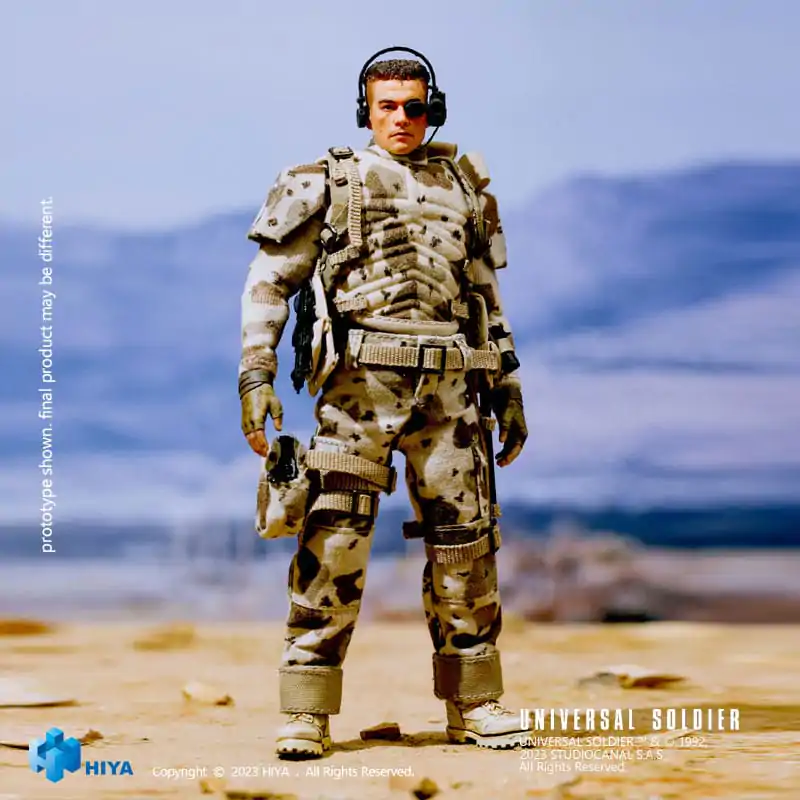 Universal Soldier Exquisite Super Series Akční figurka 1/12 Luc Deveraux 16 cm fotografii produktu