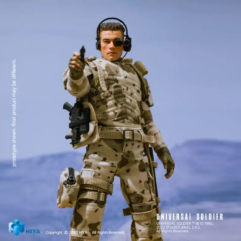 Universal Soldier Exquisite Super Series Akční figurka 1/12 Luc Deveraux 16 cm fotografii produktu