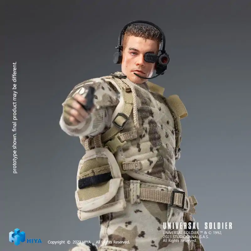 Universal Soldier Exquisite Super Series Akční figurka 1/12 Luc Deveraux 16 cm fotografii produktu