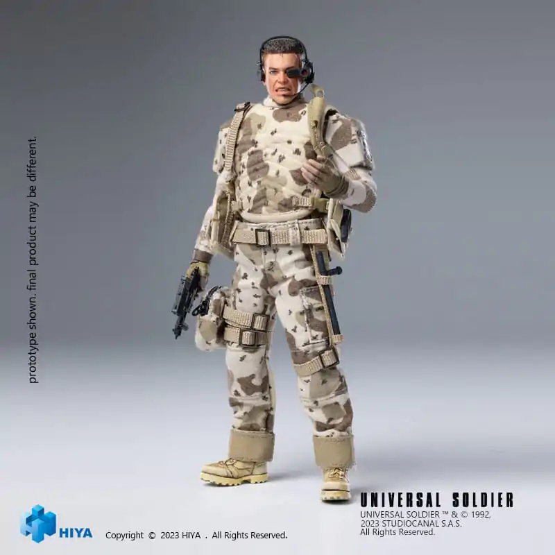 Universal Soldier Exquisite Super Series Akční figurka 1/12 Luc Deveraux 16 cm fotografii produktu