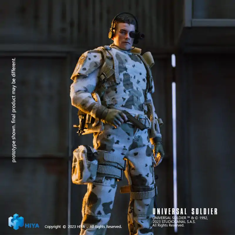 Universal Soldier Exquisite Super Series Akční figurka 1/12 Luc Deveraux 16 cm fotografii produktu