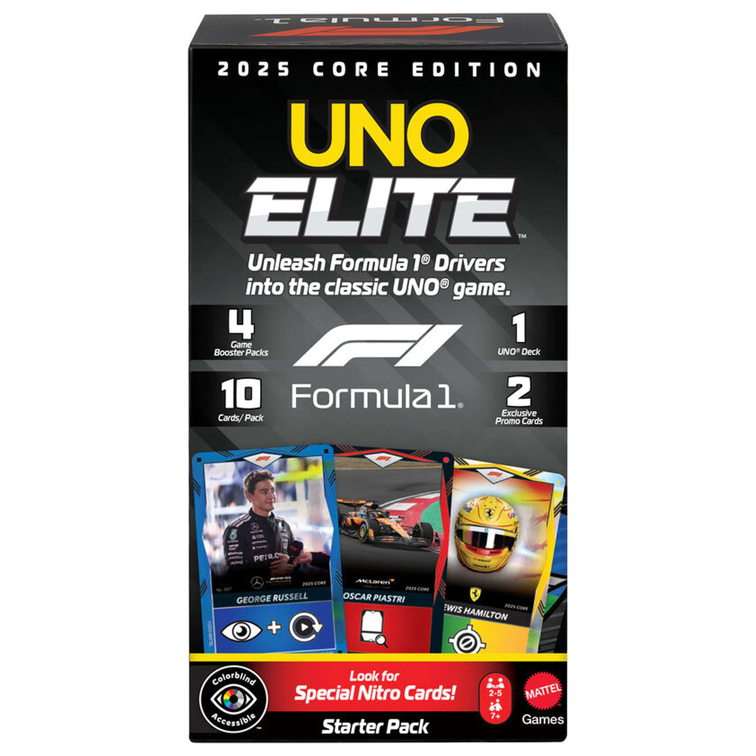 UNO Elite F1 Starter Pack karetní hra fotografii produktu