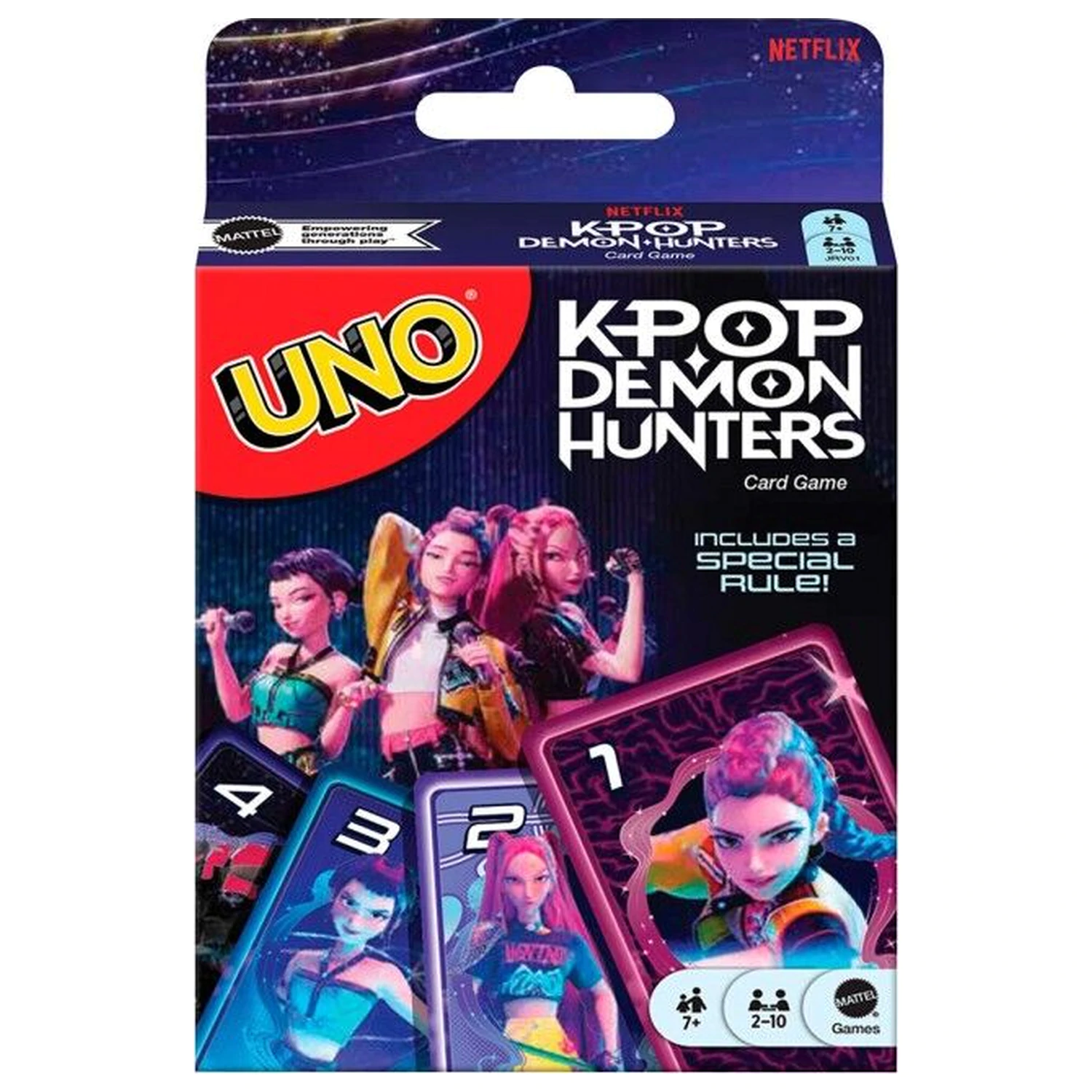 Karetní hra UNO K-Pop Demon Hunters fotografii produktu