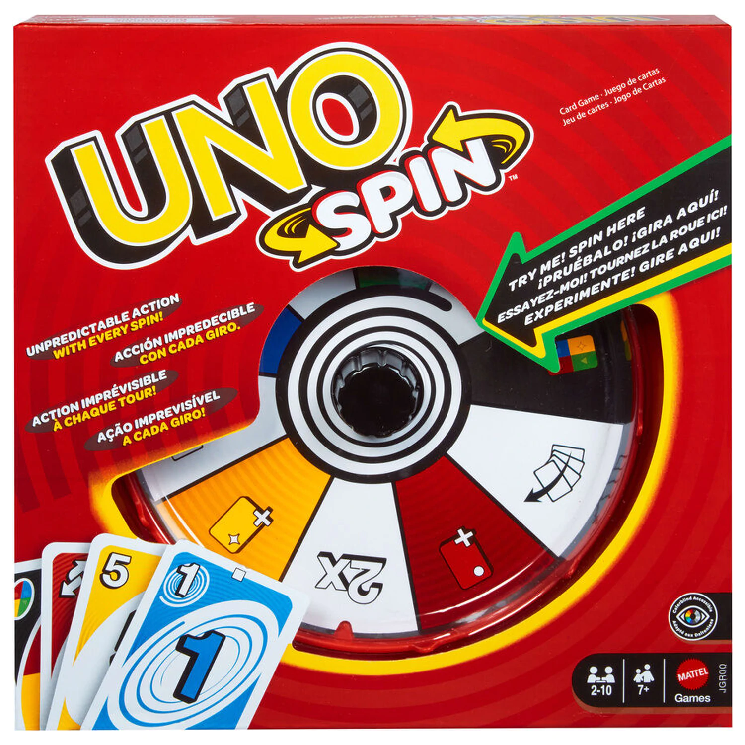 UNO Spin karetní hra fotografii produktu
