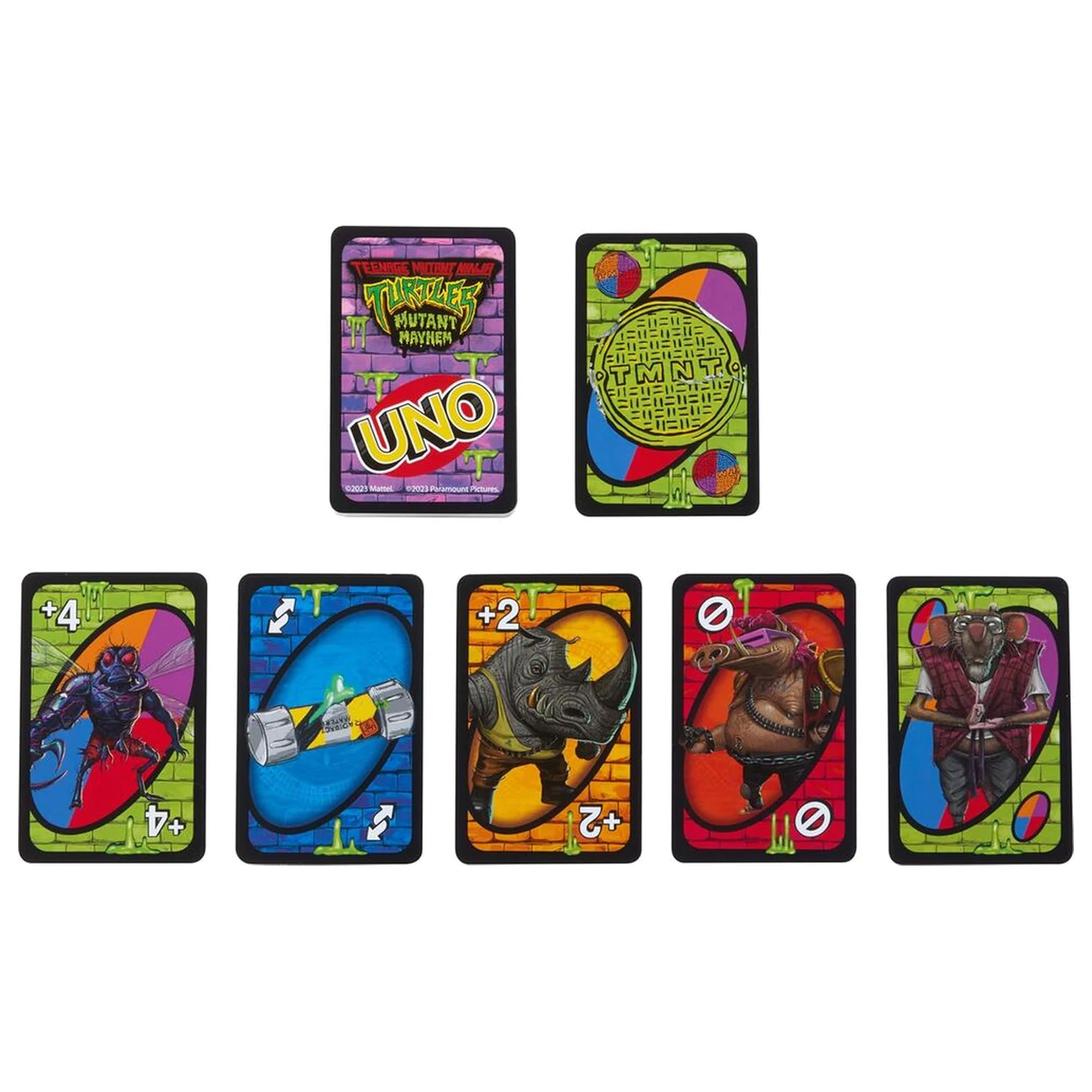 UNO Teenage Mutant Ninja Turtles karetní hra fotografii produktu