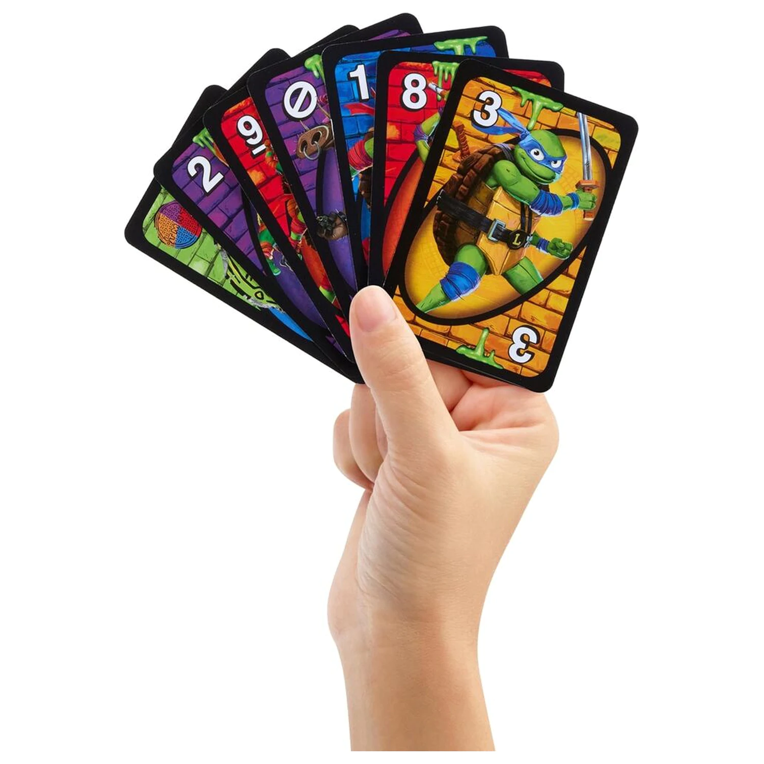 UNO Teenage Mutant Ninja Turtles karetní hra fotografii produktu