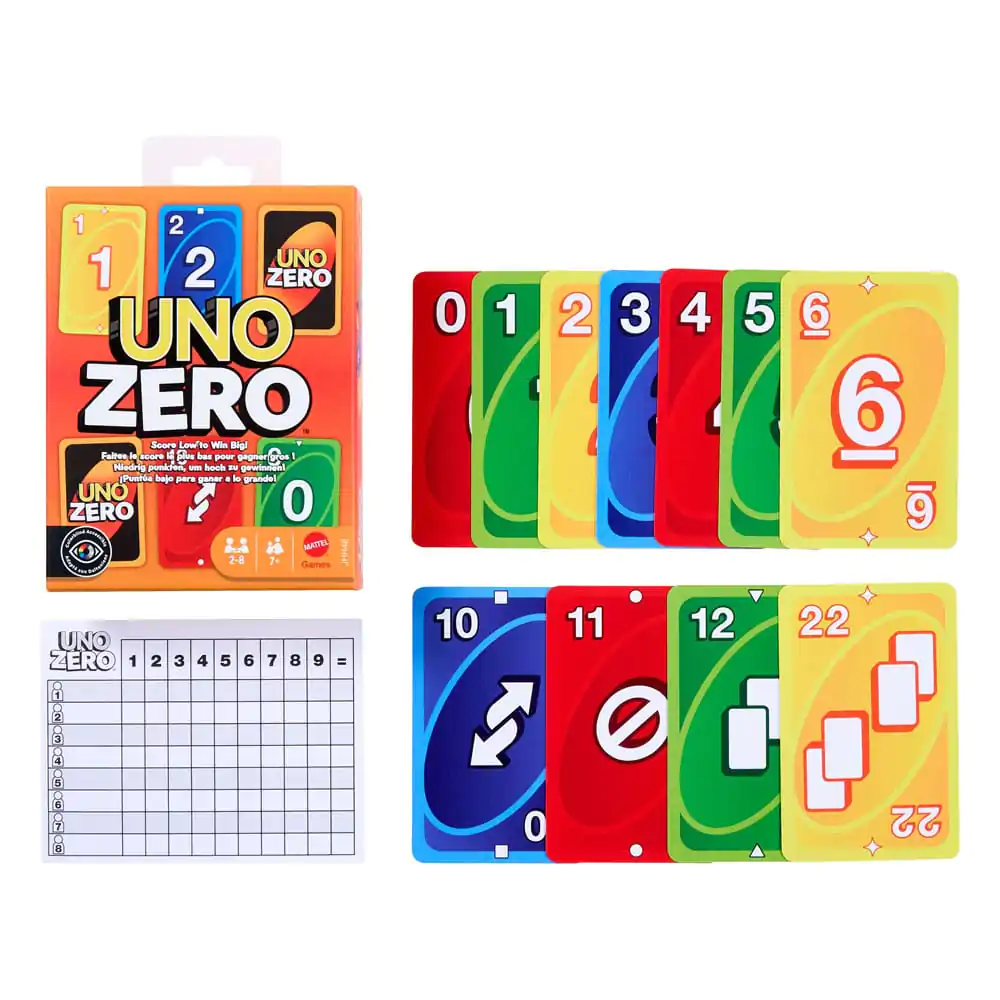 UNO Zero karetní hra fotografii produktu