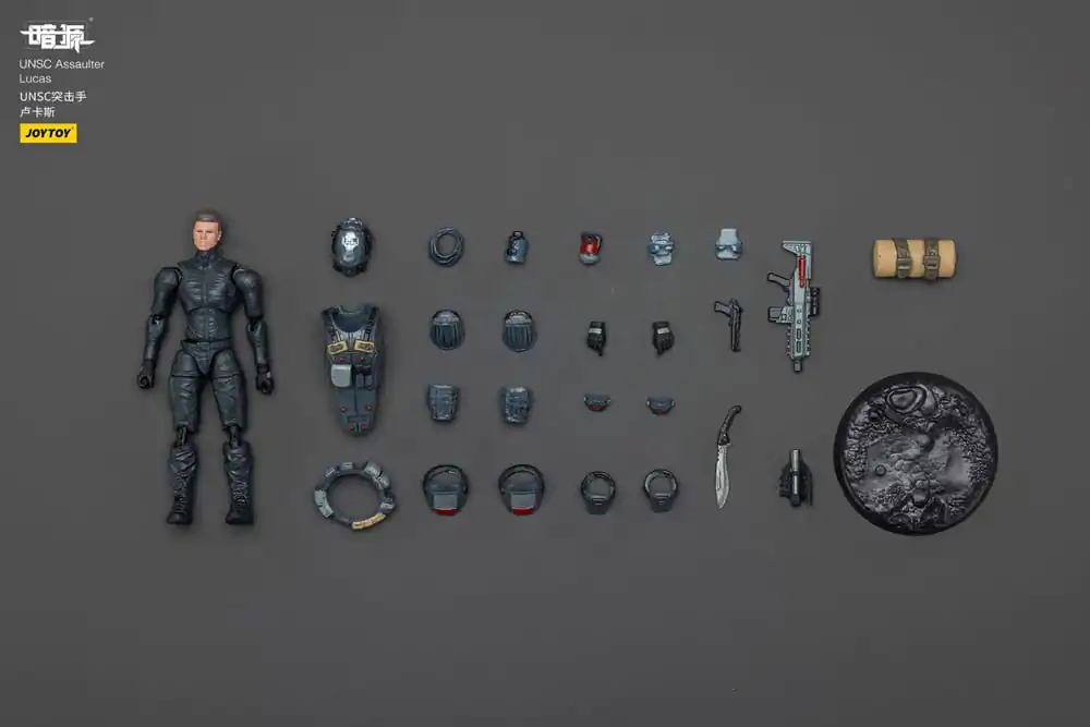 UNSC Dark Source Akční figurka Assaulter Lucas 7 cm fotografii produktu