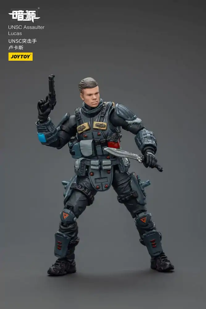 UNSC Dark Source Akční figurka Assaulter Lucas 7 cm fotografii produktu