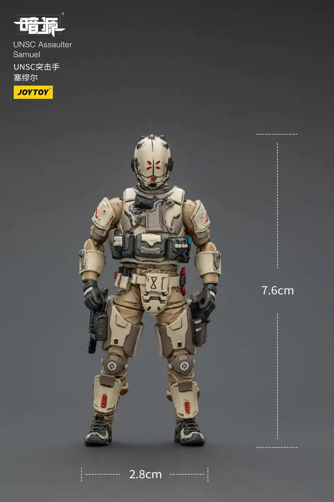 UNSC Dark Source Akční figurka Assaulter Samuel 7 cm fotografii produktu