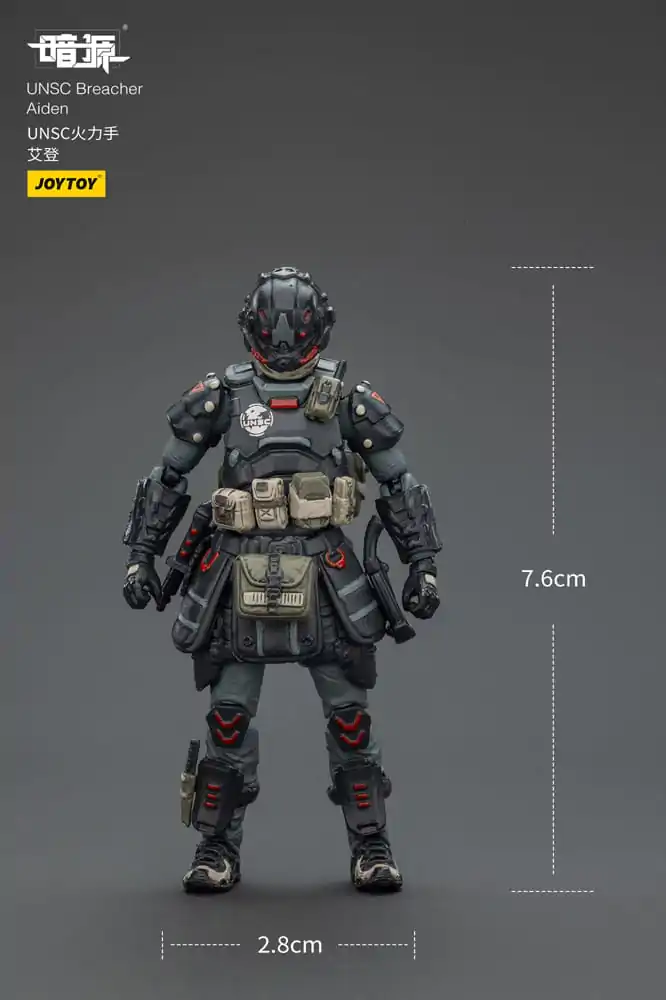 UNSC Dark Source Akční figurka Breacher Aiden 7 cm fotografii produktu