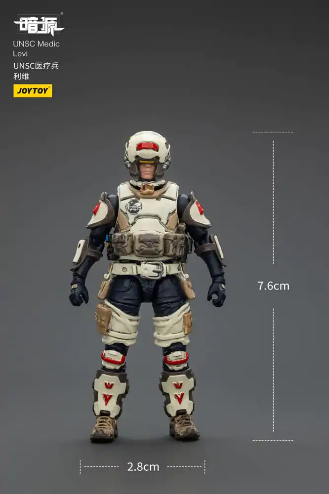 UNSC Dark Source Akční figurka Medic Levi 7 cm fotografii produktu