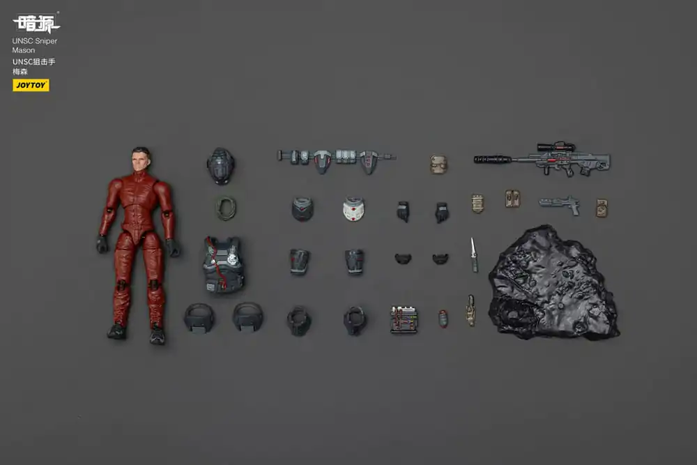 UNSC Dark Source Akční figurka Sniper Mason 7 cm fotografii produktu