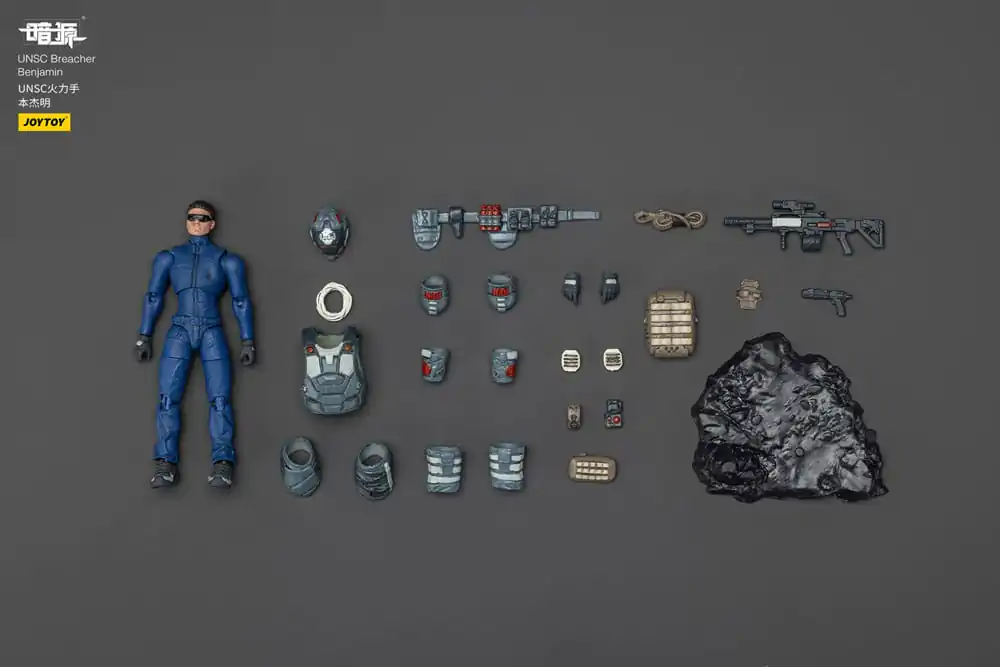 UNSC Dark Source Akční figurka Breacher Benjamin 7 cm fotografii produktu