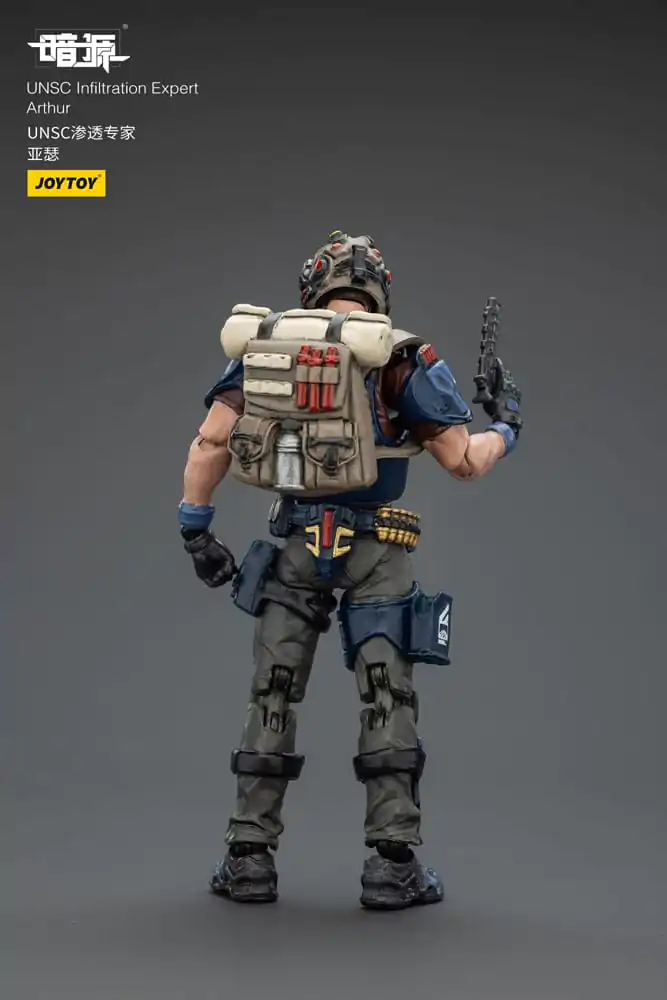 UNSC Dark Source Akční figurka Infiltration Expert Arthur 7 cm fotografii produktu