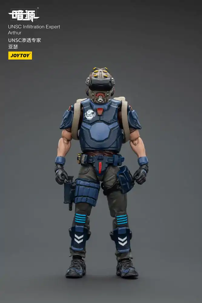 UNSC Dark Source Akční figurka Infiltration Expert Arthur 7 cm fotografii produktu
