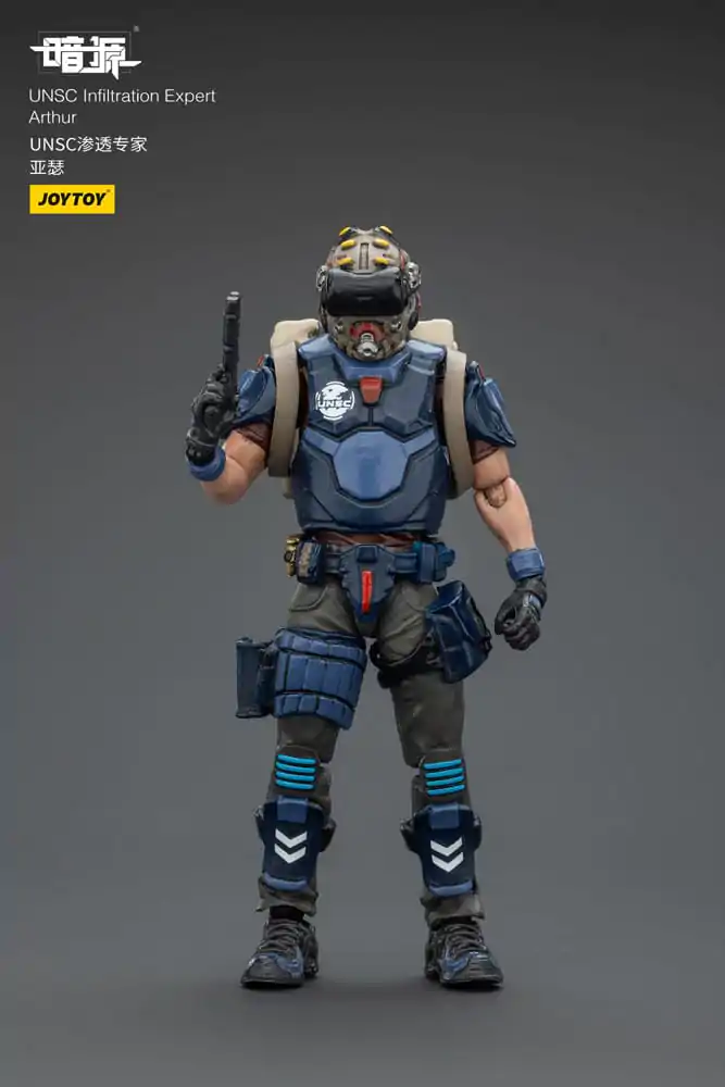 UNSC Dark Source Akční figurka Infiltration Expert Arthur 7 cm fotografii produktu