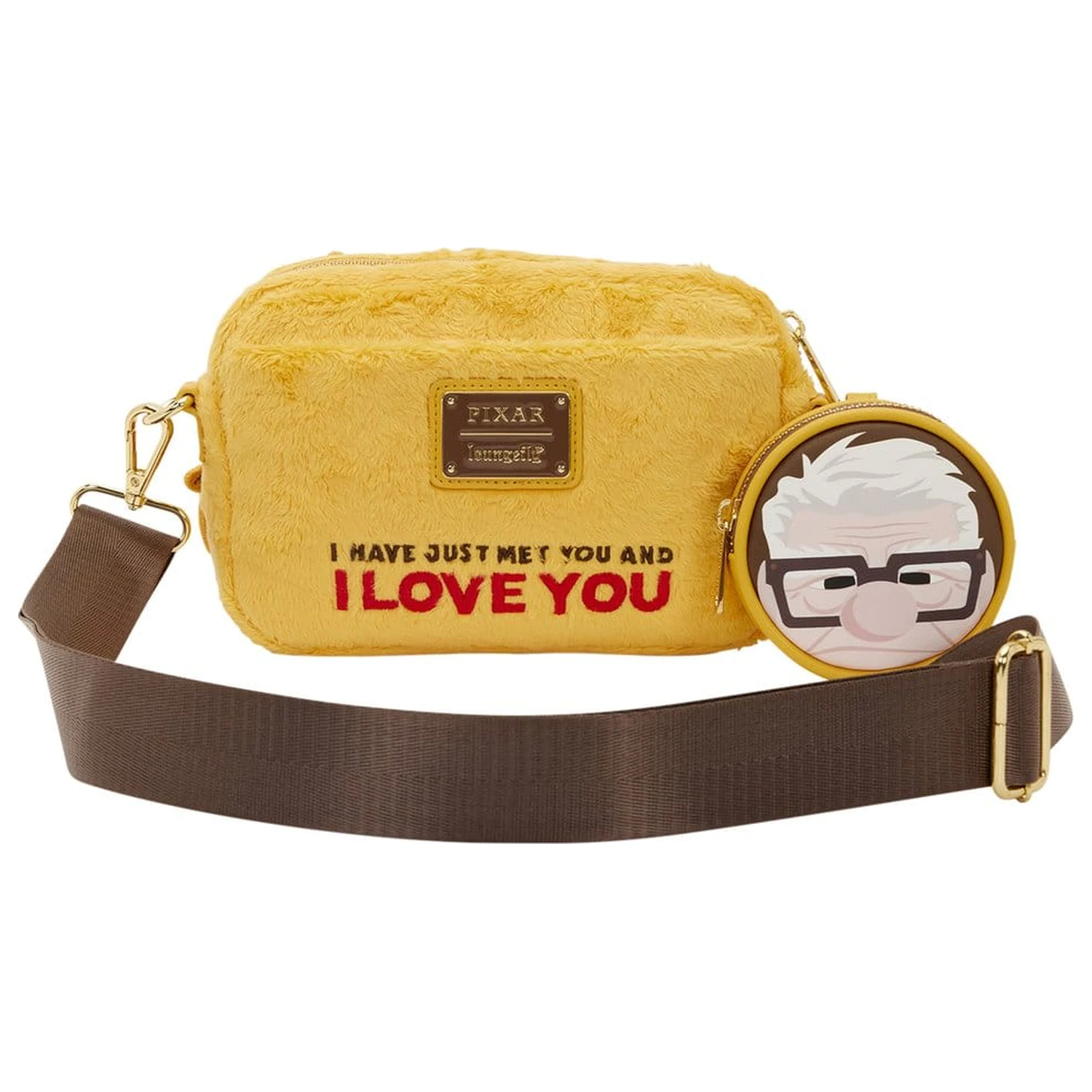 Up! by Loungefly Sling Bag s peněženkou na mince Doug fotografii produktu