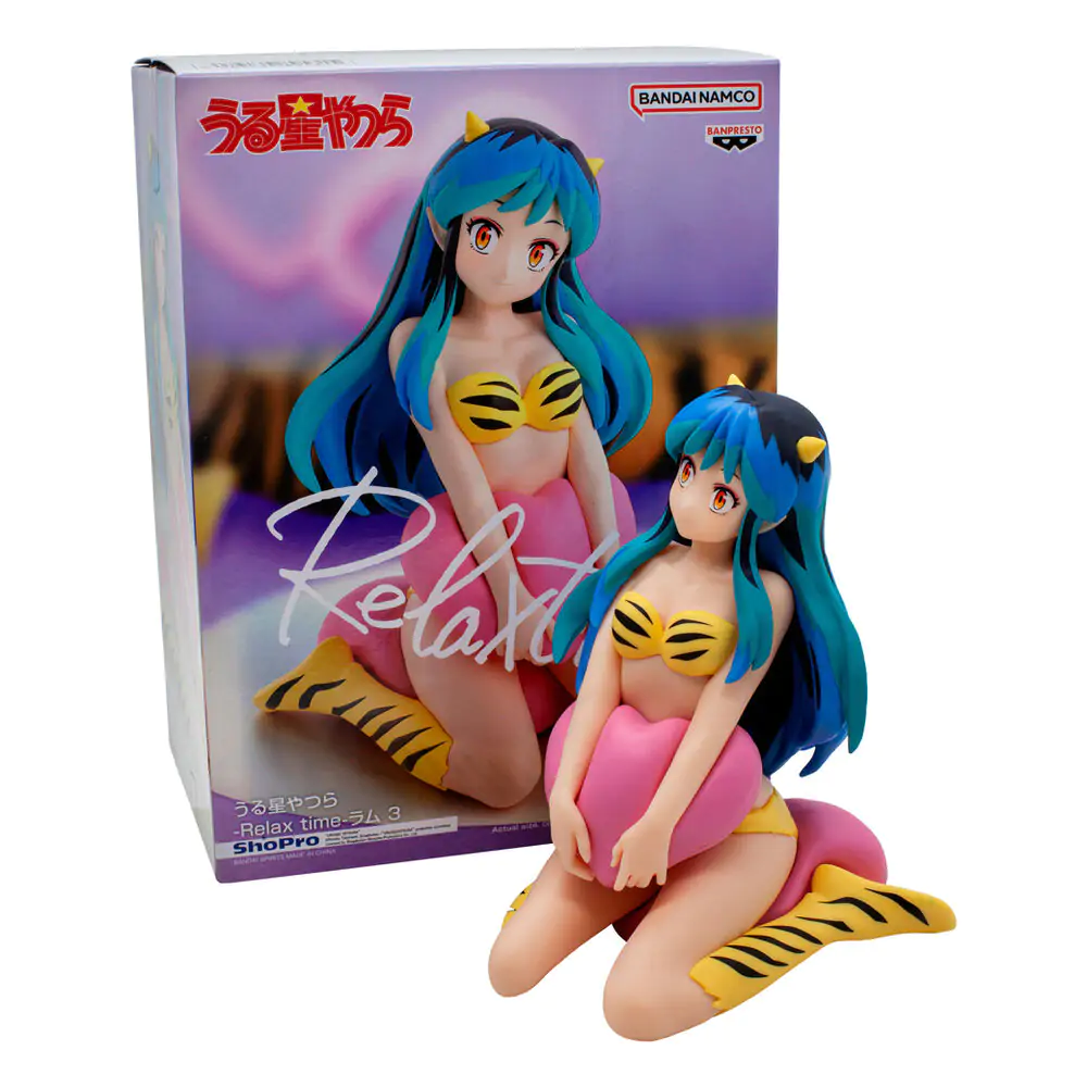 Urusei Yatsura Lum relaxační figurka 13 cm fotografii produktu