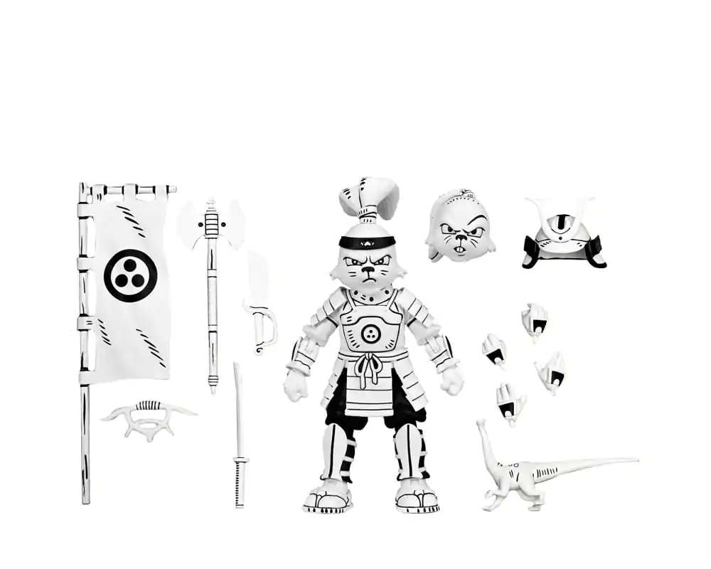 Akční figurka Usagi Yojimbo Samurai Usagi Yojimbo Black & White Figurka 18 cm fotografii produktu