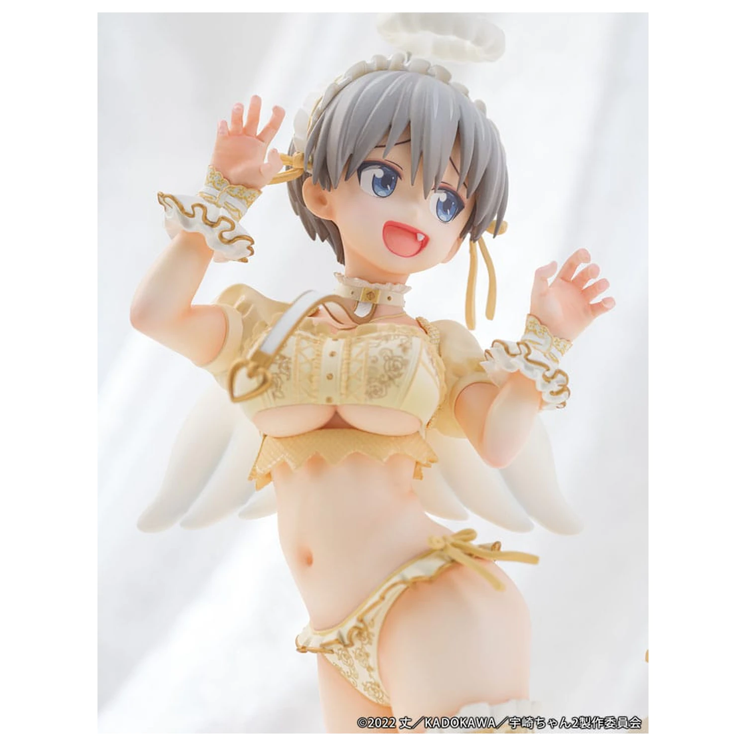 Uzaki-chan Wants to Hang Out! PVC socha 1/7 Hana Uzaki Angel Ver. 19 cm fotografii produktu
