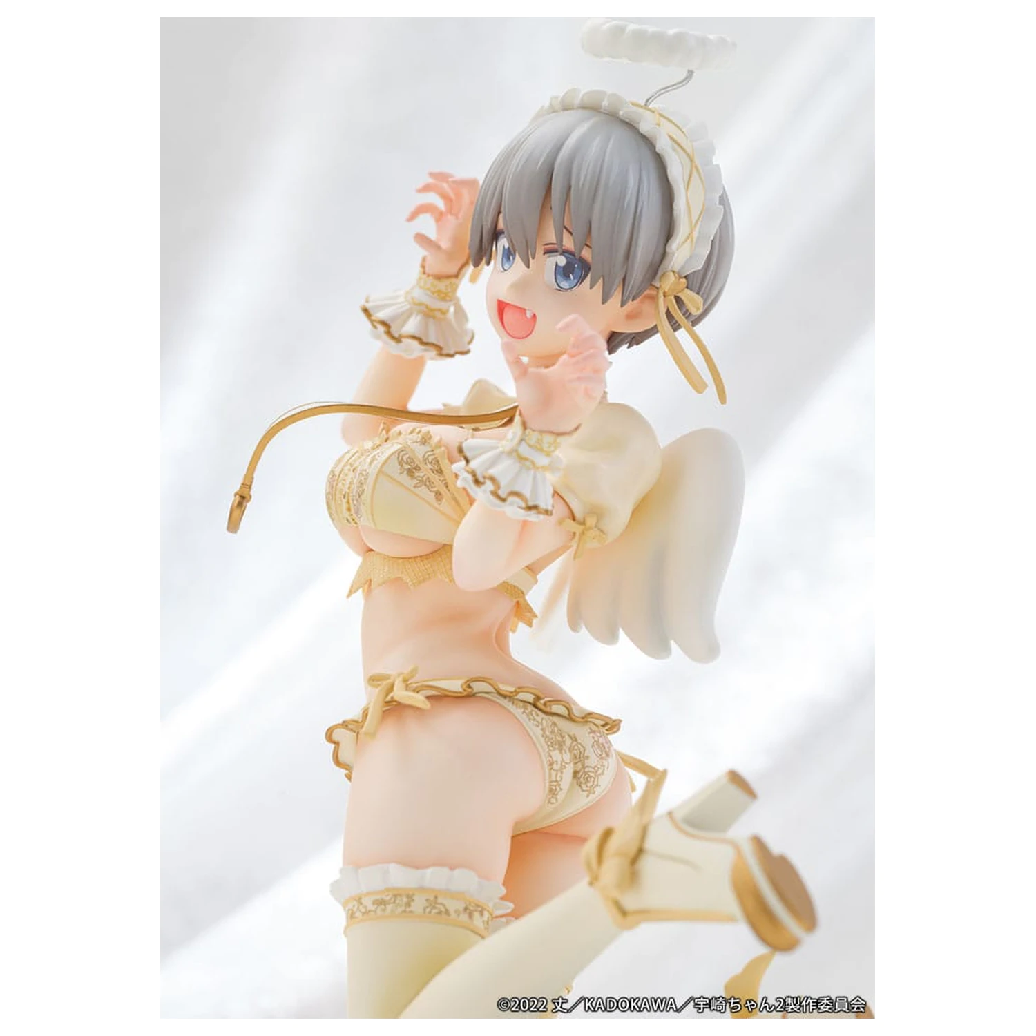 Uzaki-chan Wants to Hang Out! PVC socha 1/7 Hana Uzaki Angel Ver. 19 cm fotografii produktu